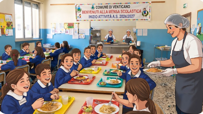 PRESENTAZIONE SERVIZIO MENSA COMUNE DI VENTICANO